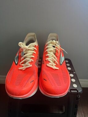 Brooks Women's Neon Coral/cream Running Sneakers